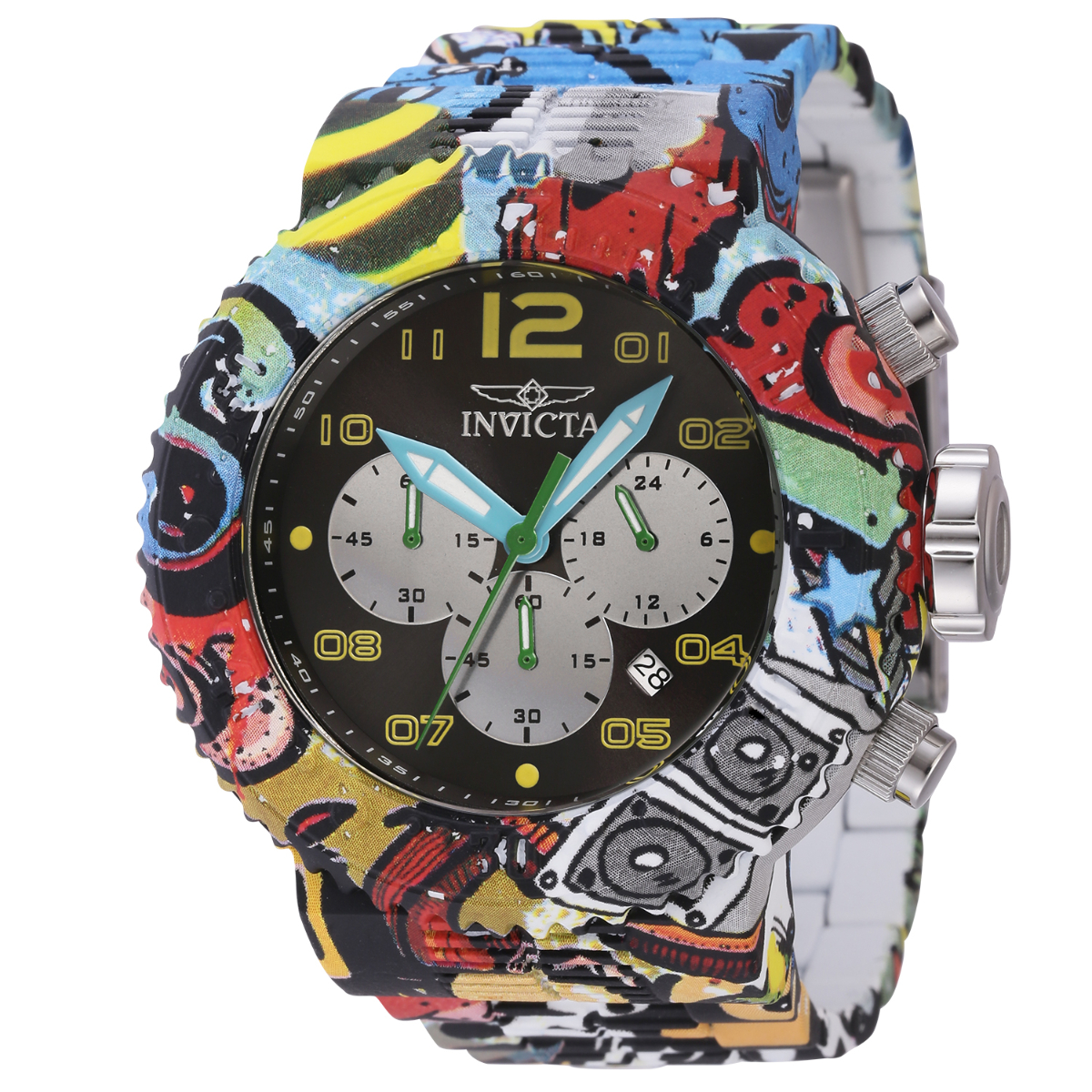 Invicta best sale graffiti watch