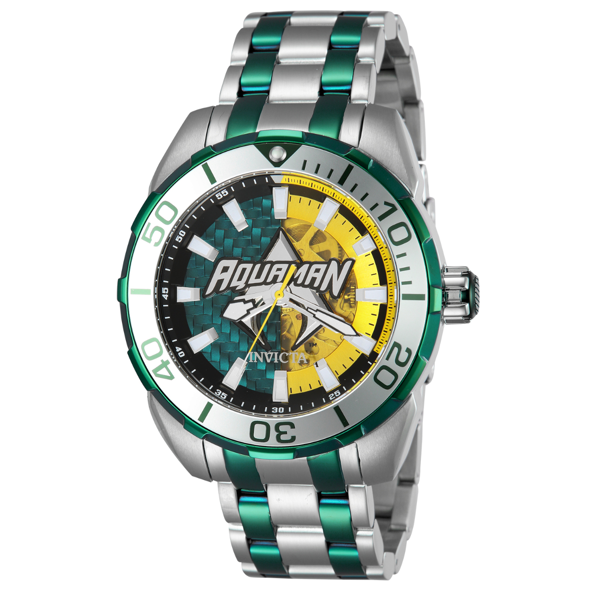 Invicta NFL Philadelphia Eagles Men's Watch - 52mm, Steel, Green (41546)