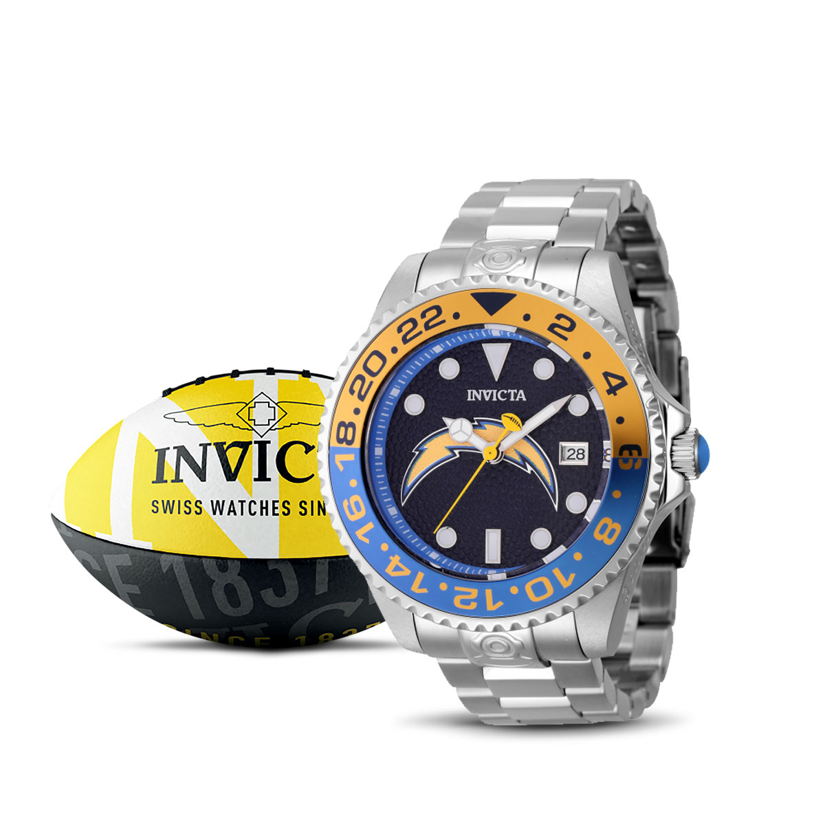 Invicta NFL Pittsburgh Steelers Quartz Men's Watch 36951