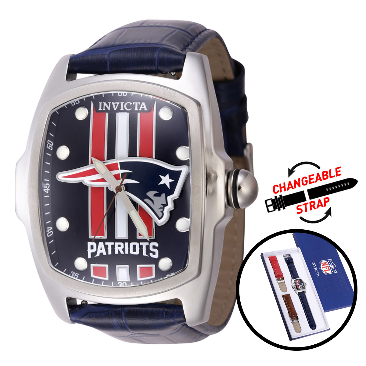 Invicta on sale patriots watch