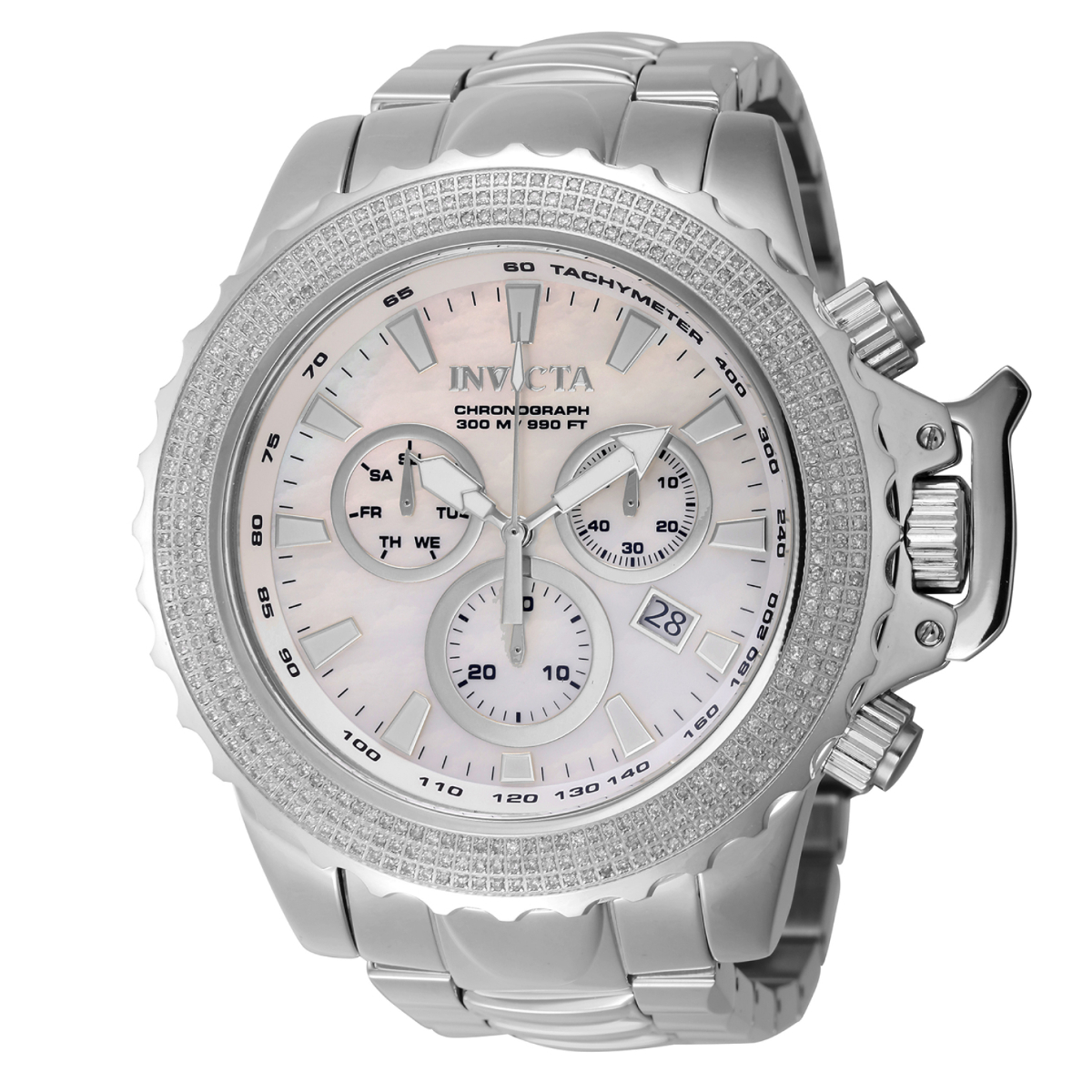 Invicta discount diamond bezel