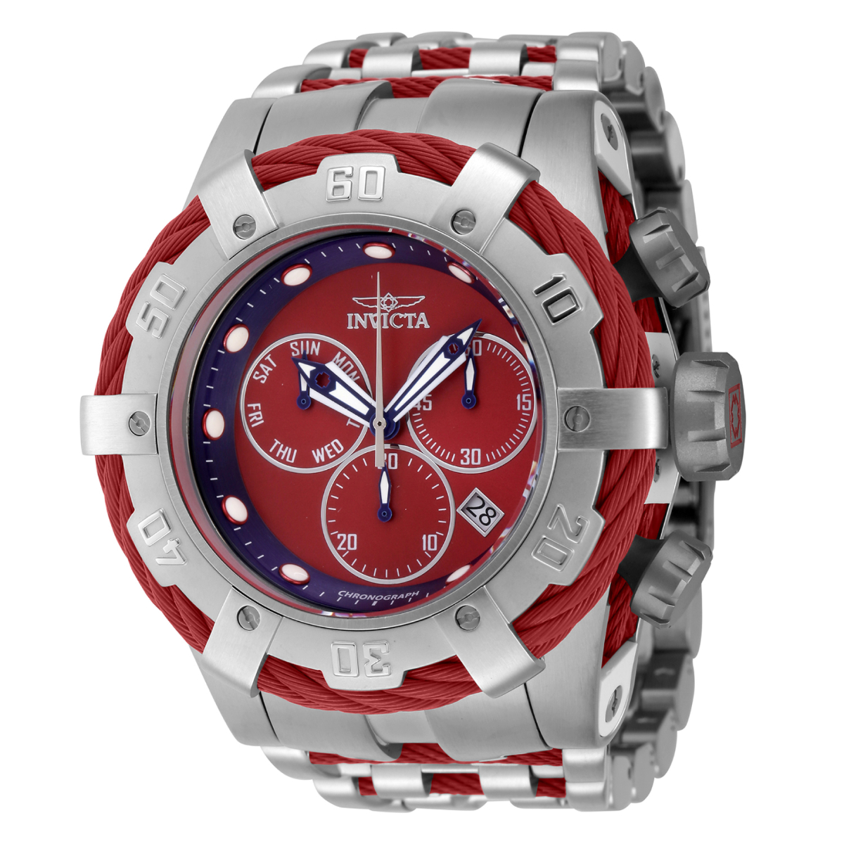 Invicta deals bolt red