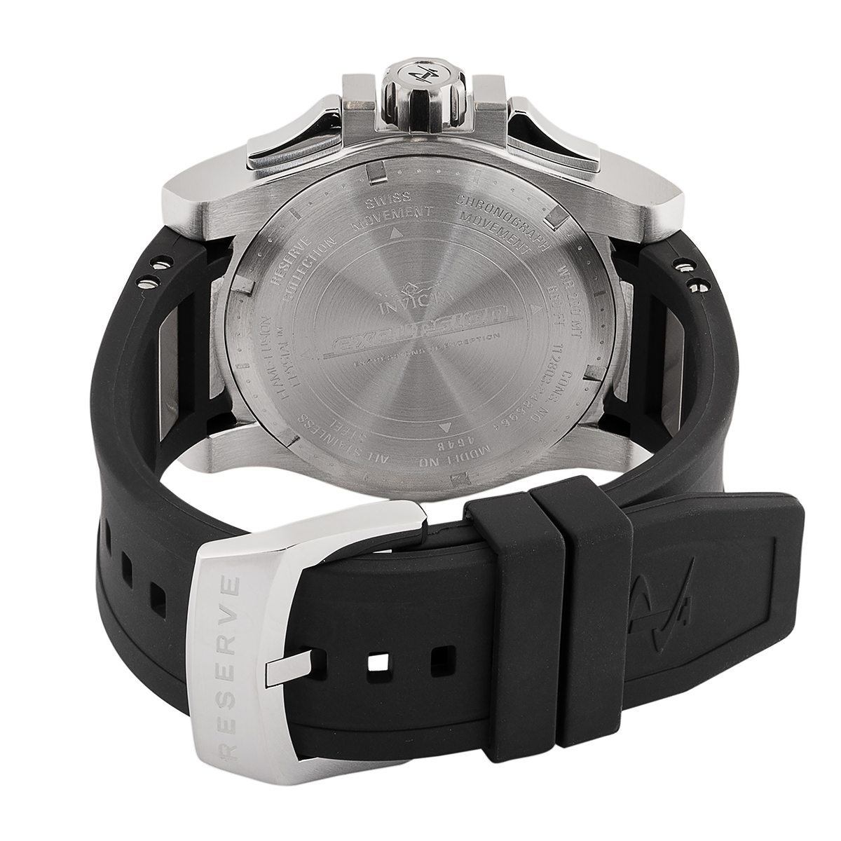 Black Invicta Excursion Swiss Movement Men's Watch (46486)