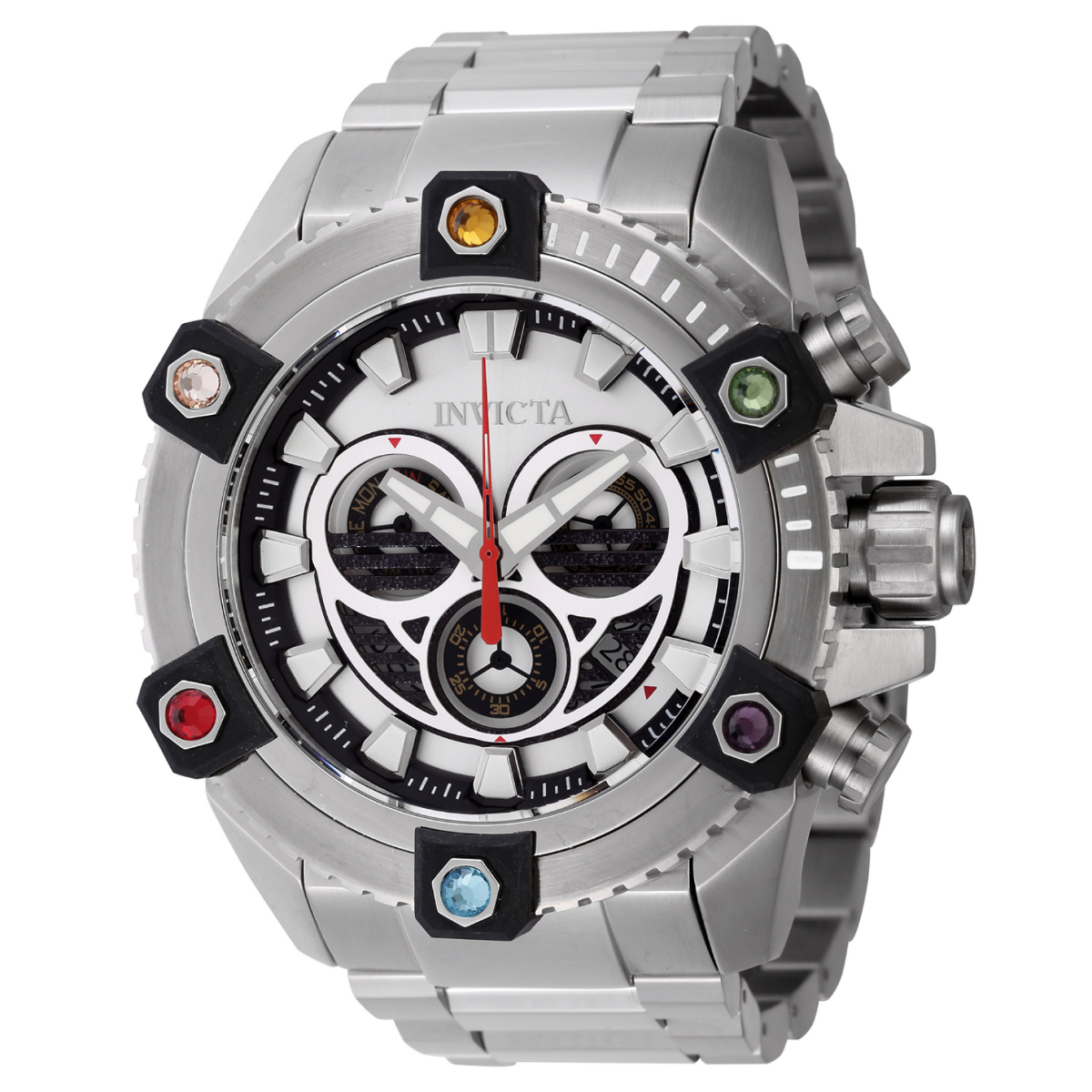 Invicta Coalition Forces Swiss Ronda Z60 Caliber Men's Watch - 56mm, Steel  (46658)