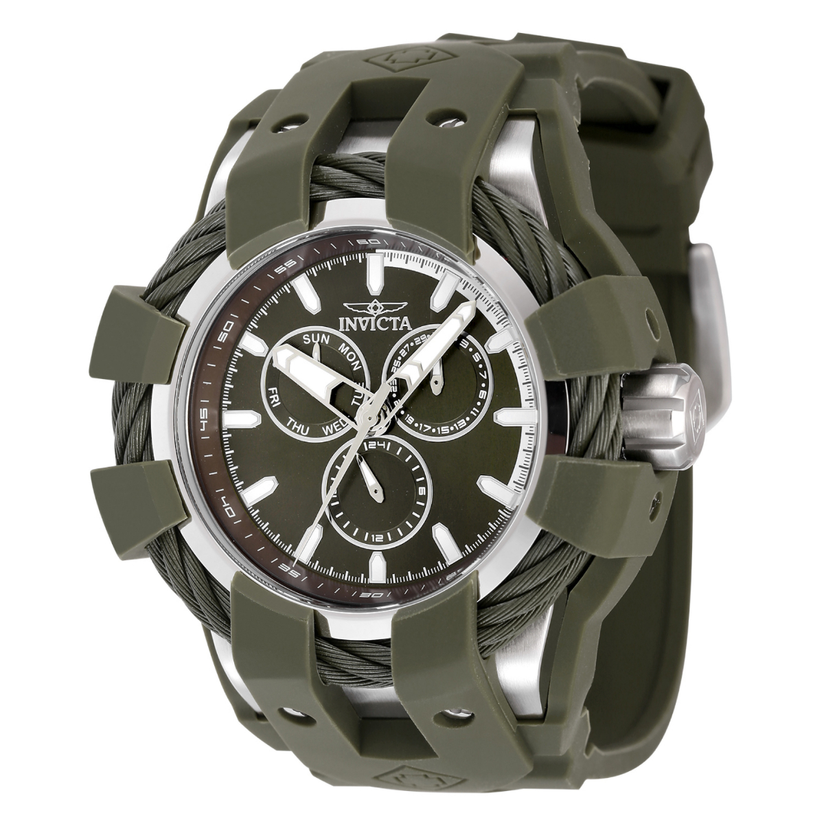 大人気シリーズ★スポーツモデル★グリーン INVICTA Bolt 47837 Invicta Bolt Men's Watch (Mod: 47837) | Invicta Watches
