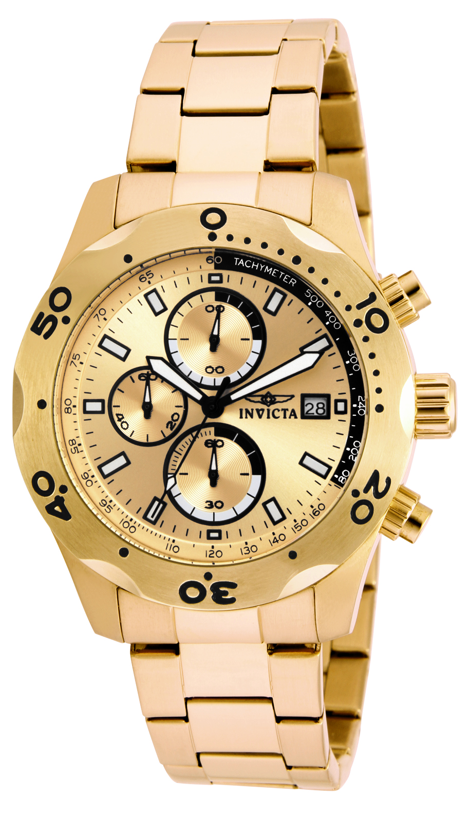 Invicta specialty outlet gold