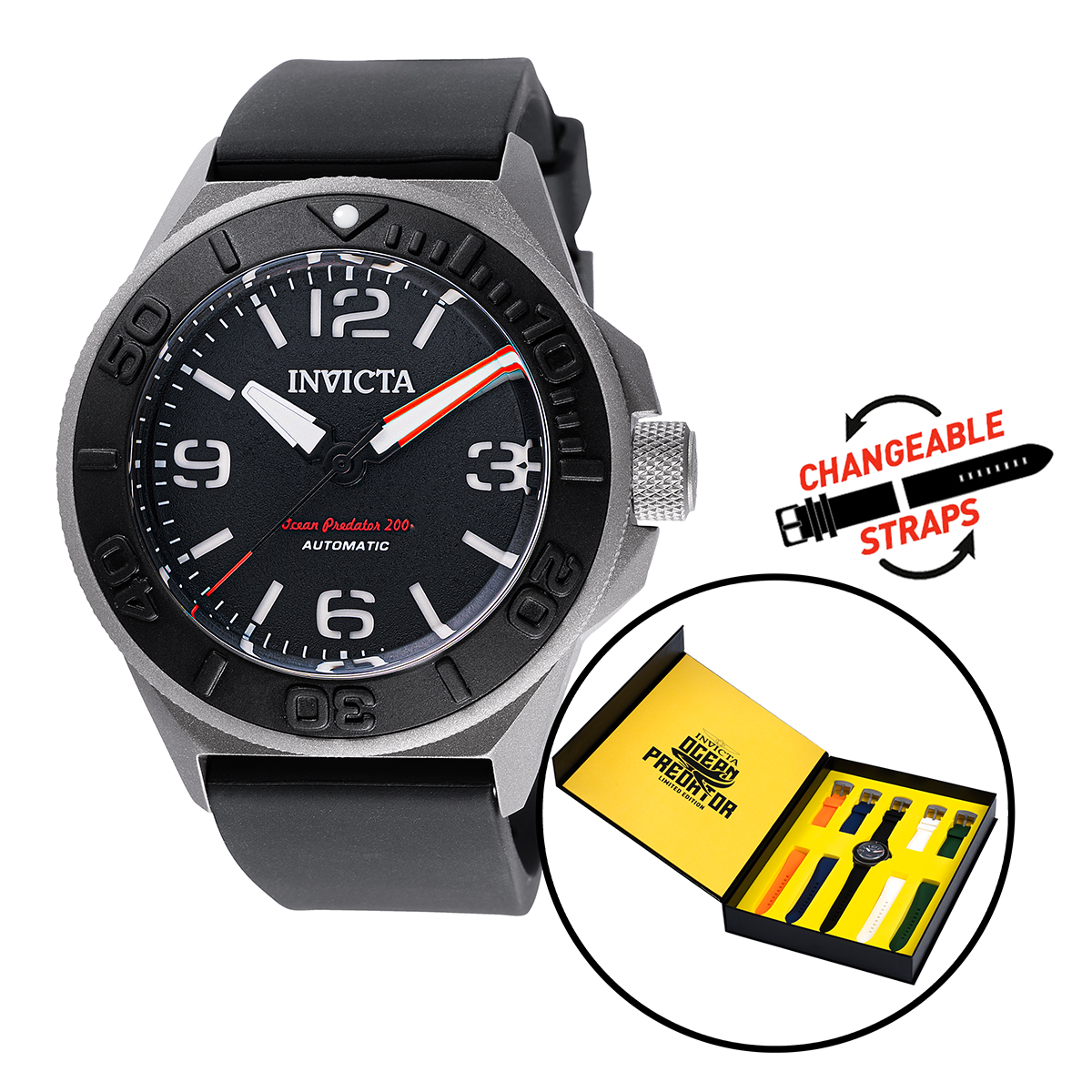 Invicta Ocean Predator Men's Watch (Mod: 48354-N1) | Invicta Watches