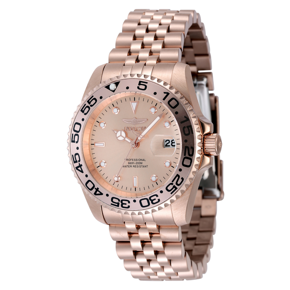 Invicta Women's Pro Diver 16763 Rose Gold Stainless-Steel Swiss