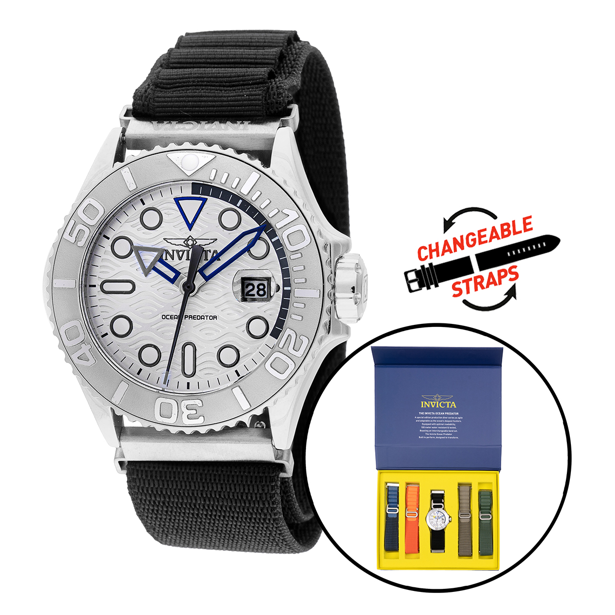 Invicta Ocean Predator Men's Watch (Mod: 49798) | Invicta Watches