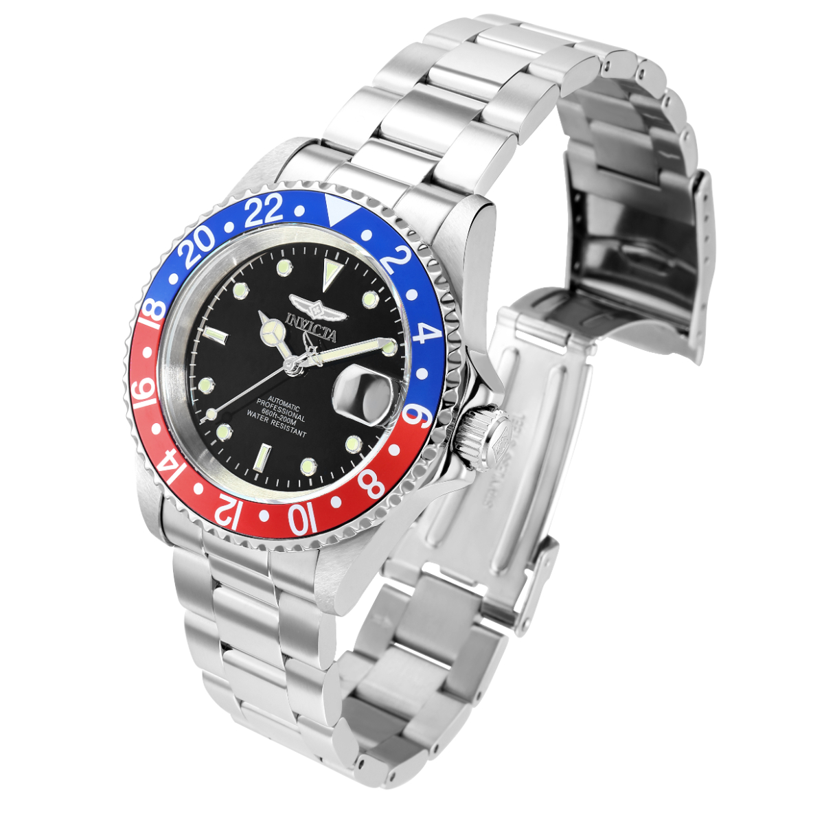 Invicta Pro Diver Sapphire Crystal Automatic Men's Watch 40mm, Steel  (8926BRB)