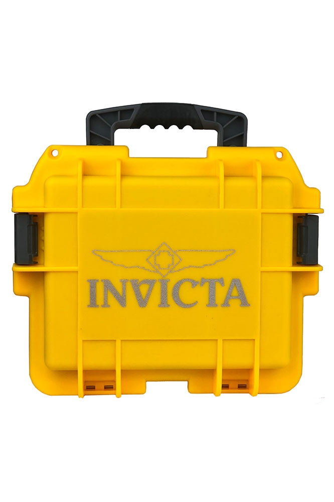Invicta 3 Slot Impact Case - Model DC3YEL