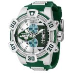 Invicta NFL New York Jets Men's Watch - 53mm, Steel, Green (42813)