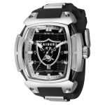 Invicta NFL Las Vegas Raiders Quartz Black Dial Men's Watch 42066  886678561131 - Watches, NFL - Jomashop