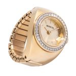 Invicta Mini Angel Women's Ring Watch - 16.5mm, Gold (48944)