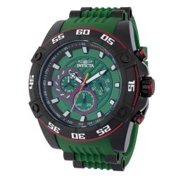 OROLOGIO INVICTA DA Uomo Speedway Cronografo Quadrante Nero Acciaio - Foto 11