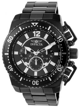 Invicta NFL Green Bay Packers Swiss Ronda Z60 Caliber Men's Watch - 52.5mm,  Steel, Yellow, Green (33072)