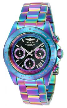 Invicta Pro Diver Men's 40mm Pepsi Bezel 200M Stainless Quartz Watch 3 –  Klawk Watches