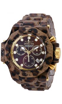 Invicta NFL Green Bay Packers Swiss Ronda Z60 Caliber Men's Watch - 52.5mm,  Steel, Yellow, Green (33072)