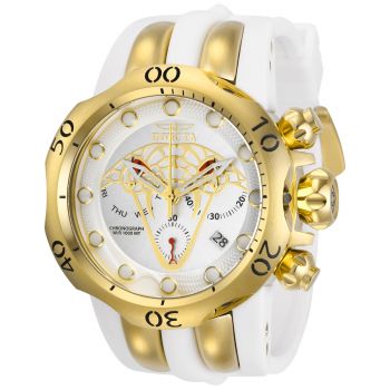 Invicta Venom Swiss Ronda Z60 FE Caliber Men's Watch - 53.7mm, Gold, White (28389)