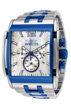 Invicta Speedway Men's Watch w/ Mother of Pearl Dial - 47mm, Steel, Blue (34828)
