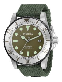 Invicta Pro Diver Automatic Men's Watch - 44mm, Green (35422)