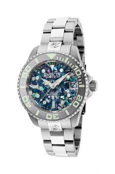 Invicta Pro Diver Automatic Women's Watch w/ Abalone & Mother of Pearl Dial - 38mm, Steel (35761)