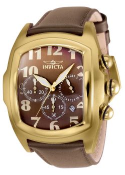 Invicta NFL Green Bay Packers Swiss Ronda Z60 Caliber Men's Watch - 52.5mm,  Steel, Yellow, Green (33072)