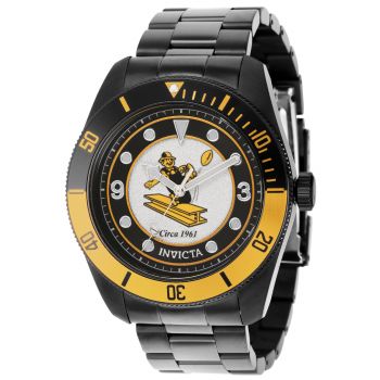 Invicta NFL Pittsburgh Steelers Men's Watch - 47mm, Black (36915)