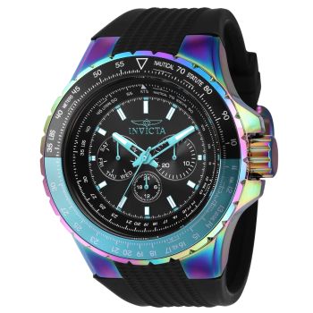 FIRM popular PRICE-New Invicta Aviator Iridescent Chronograph Men's Watch