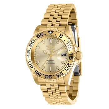 Invicta Pro Diver Unisex Watch - 38mm, Gold (37165)