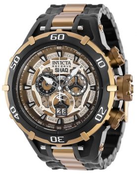 Invicta SHAQ .2 Carat Diamond Men's Watch - 54mm, Black, Khaki, Steel (37736)