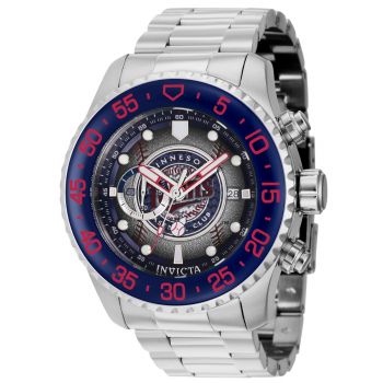 Invicta NFL Las Vegas Raiders Men's Watch - 52mm, Black, Gunmetal (41577)