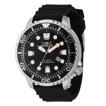 Watch Invicta Pro Diver 38mm Steel Silver dial 775 Quartz Model