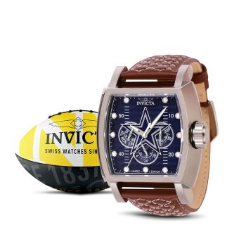 Invicta NFL Dallas Cowboys Men's Watch - 43mm, Gold (42429)