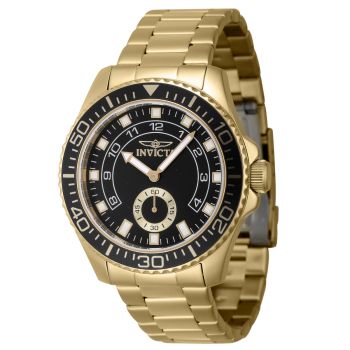 Invicta Reloj Oro Plata Hombre Gold Silver Crystal Bracelet Pulsera Watch  Man #Invicta #Casual