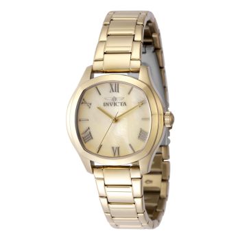 Invicta Wildflower Women's Watch w/ Mother of Pearl Dial - 32.5mm, Gold (48235)