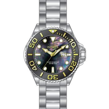 Invicta Grand Diver 47543 Orologio Da Uomo - Movimento Automatico - Acciaio Inossidabile Con Quadrante Oro - 52 Mm