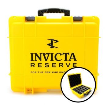 Invicta 15-Slot Dive Impact Watch Case, Yellow (DC15YEL)