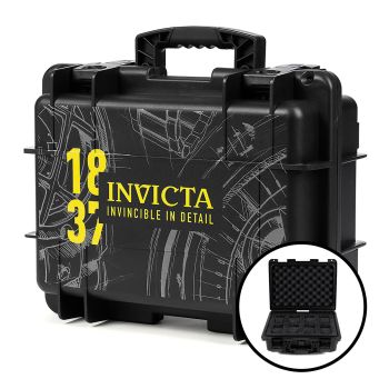 Invicta 8-Slot Impact Watch Case, Dive SKC, Black (DC8-SKCBLK)