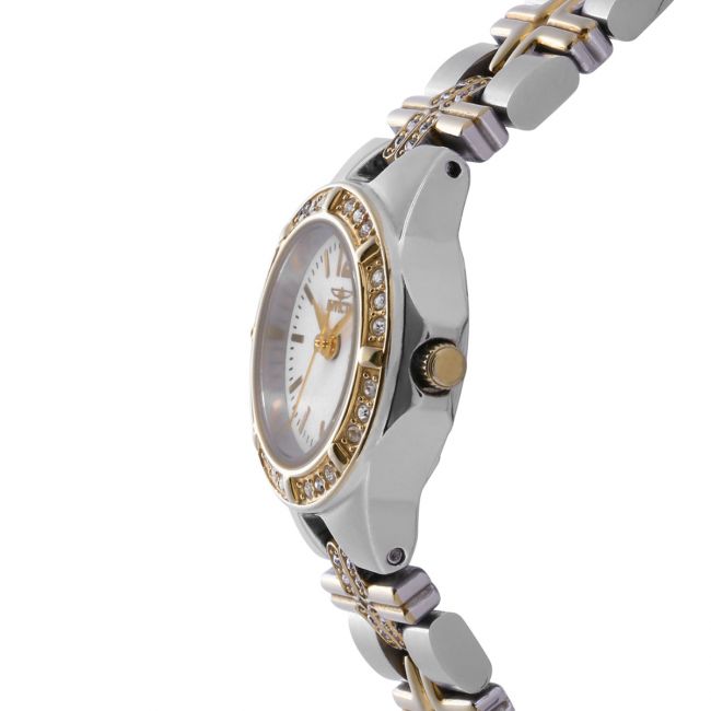 Invicta Wildflower Swiss Ronda 763 Caliber Women's Watch - 21.5mm. Steel. Gold (0133)