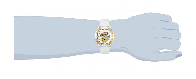 Invicta Objet D Art Automatic Men's Watch - 44mm, White (22635)