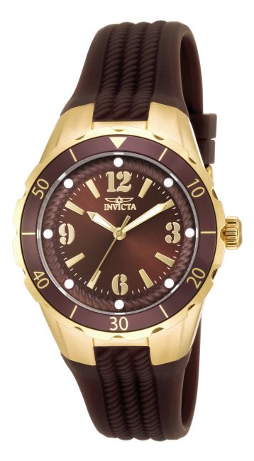 Invicta Angel Halo Women's Watch - 38mm, Brown (17485)