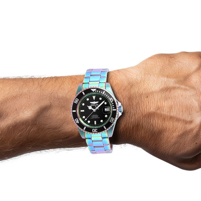 Invicta Pro Diver Automatic Men's Watch - 40mm, Iridescent (26600)