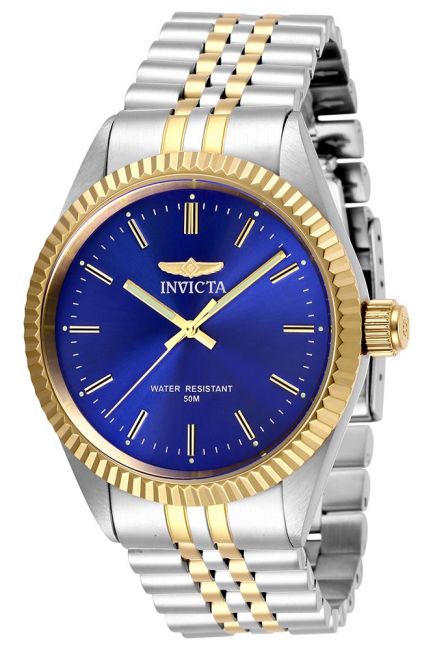 INVICTA Invicta Men's Quartz Watch with Stainless Steel Strap, Gold, 26  (Model: 31829) メンズ腕時計