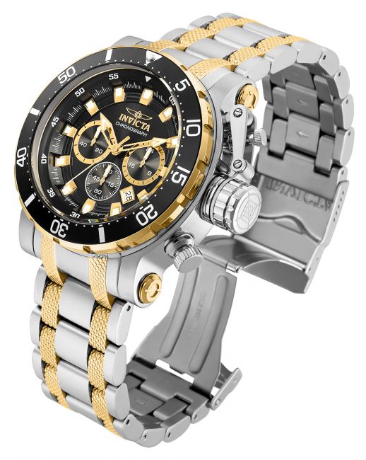Invicta Coalition Forces Men's Watch - 52mm, Steel, Gold (32712)