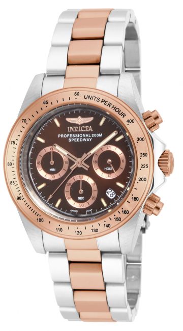 Invicta Speedway Men's Watch - 39.5mm, Steel, Rose Gold (17029)
