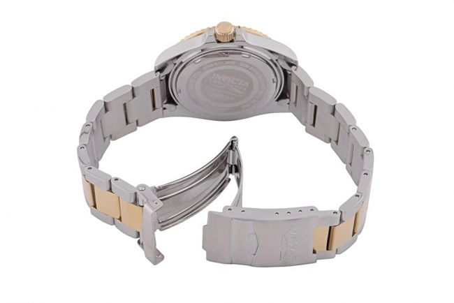 Invicta Pro Diver Unisex Watch - 38mm, Steel, Gold (30481)