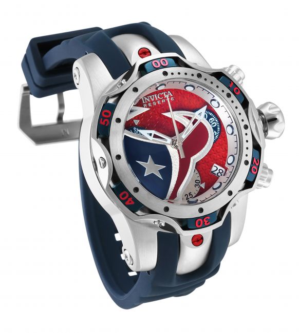 Invicta NFL Dallas Cowboys Men's Watch - 51.5mm, Blue, Transparent (41448)