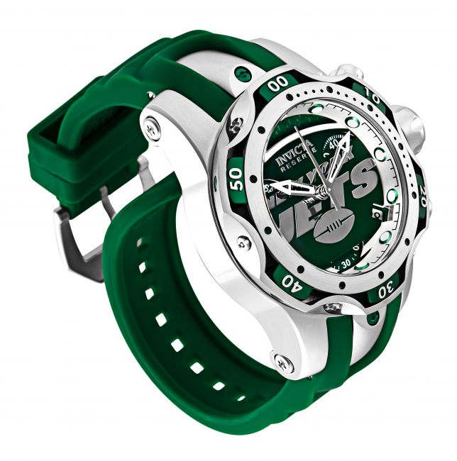 Invicta NFL 43mm New York Jets Quartz Bracelet Watch 