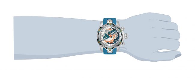 Invicta NFL Miami Dolphins Chronograph Quartz Men's Watch 30273